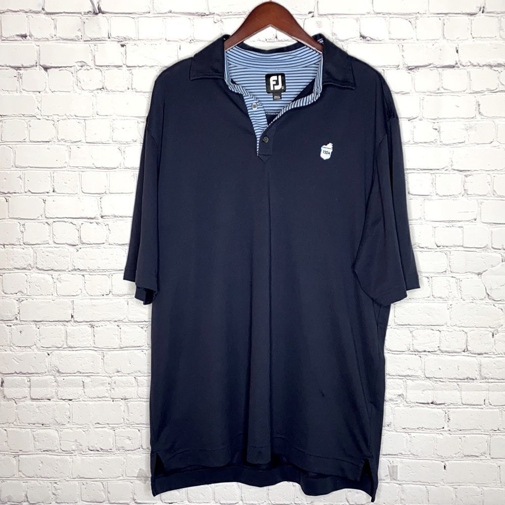 FootJoy Performance Golf  Polo Navy Large‎